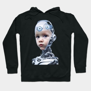 Choose Your Favorite Baby Robot Concept - Adorable and Futuristic Design Hoodie